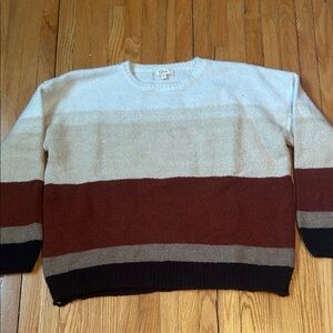 Elan Striped Crewneck Size Small